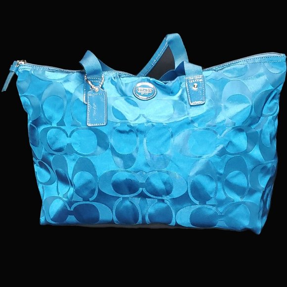 SET OF 5 COACH NYLON WEEKENDERS - Picture 6 of 16